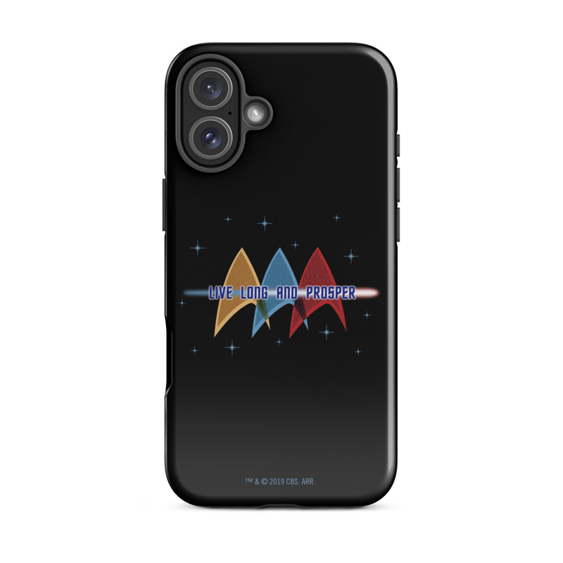 Star Trek: The Original Series Live Long and Prosper Deltas Tough Phone Case - iPhone