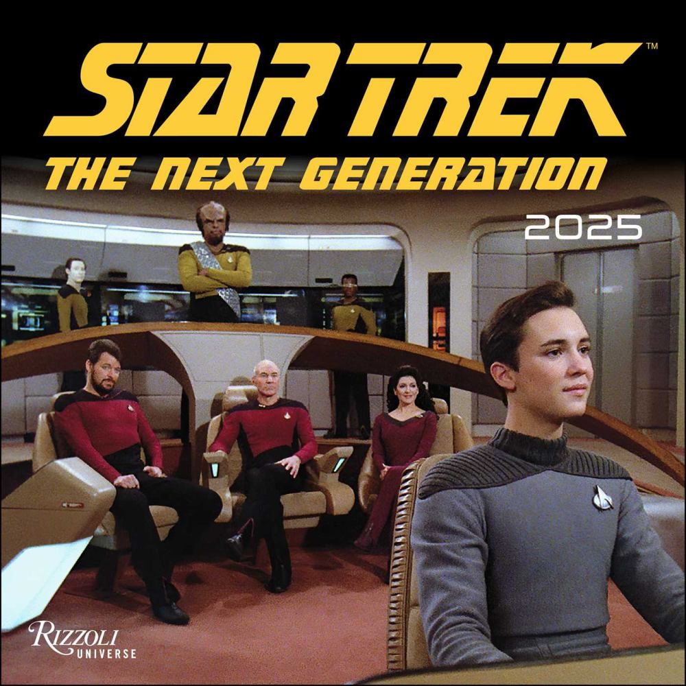 Star Trek: The Next Generation 2025 Wall Calendar