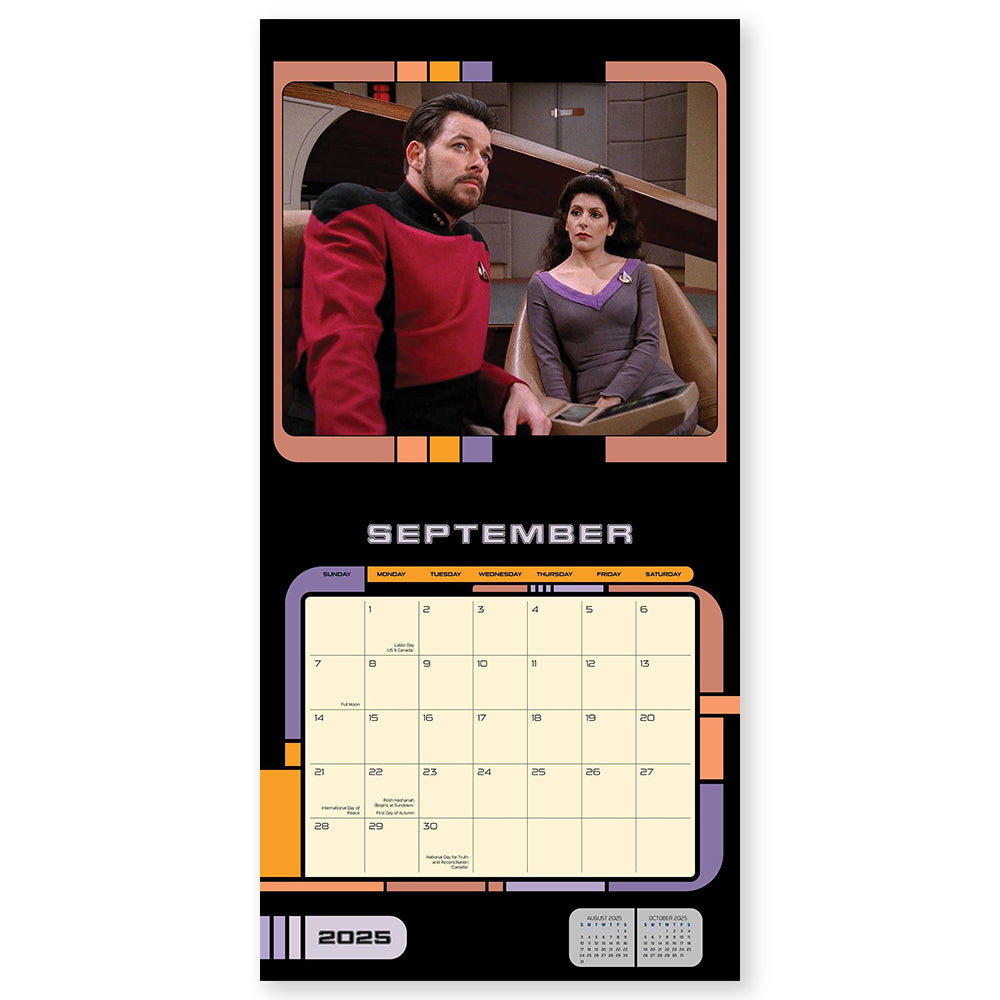 Star Trek: The Next Generation 2025 Wall Calendar