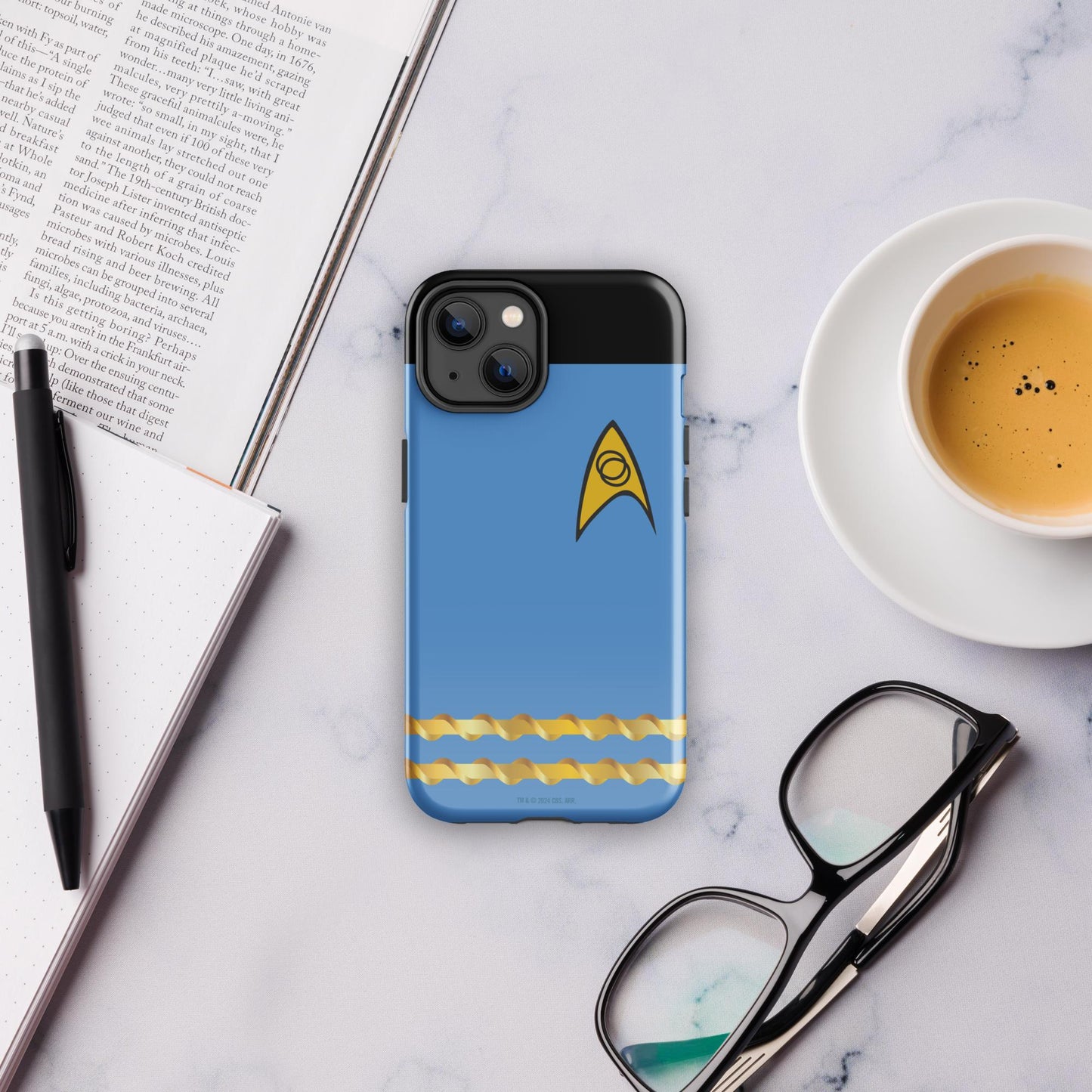 Star Trek: The Original Series Science Uniform Tough Phone Case - iPhone