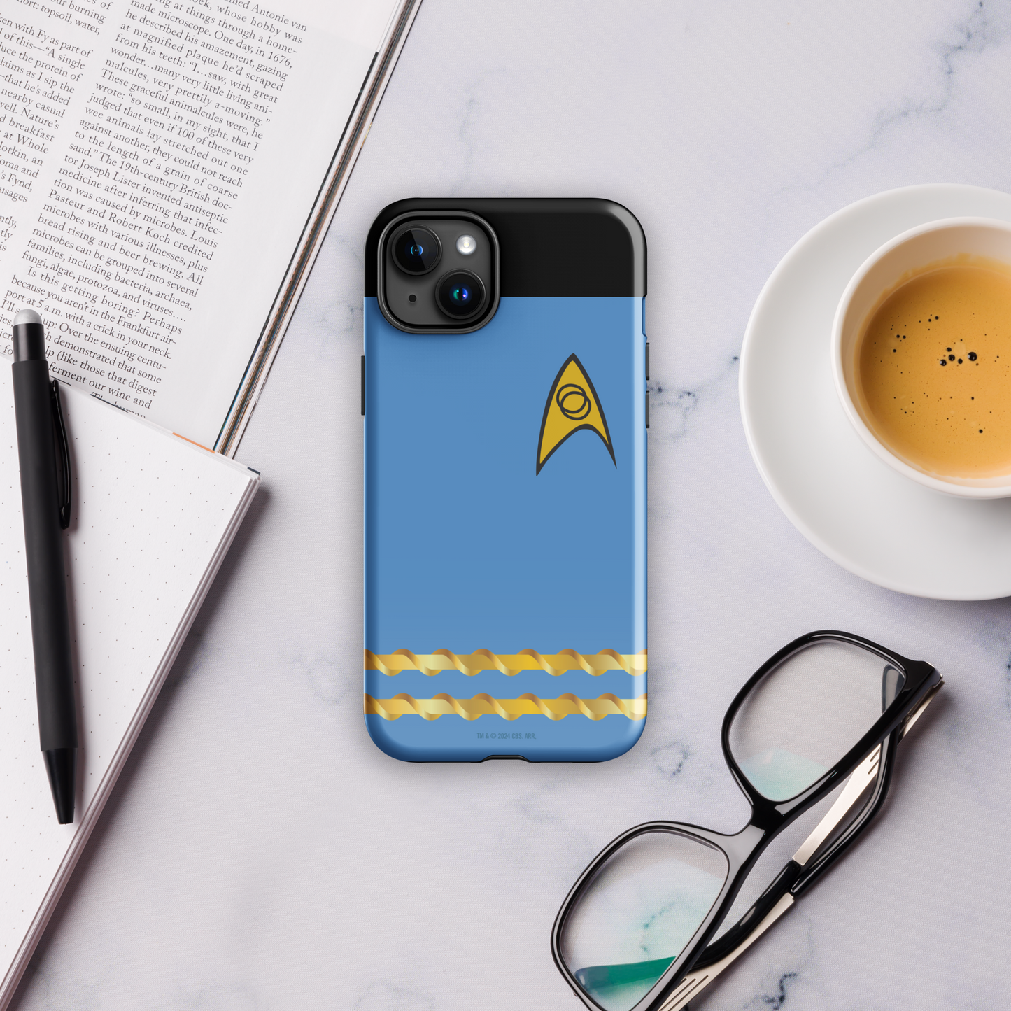 Star Trek: The Original Series Science Uniform Tough Phone Case - iPhone