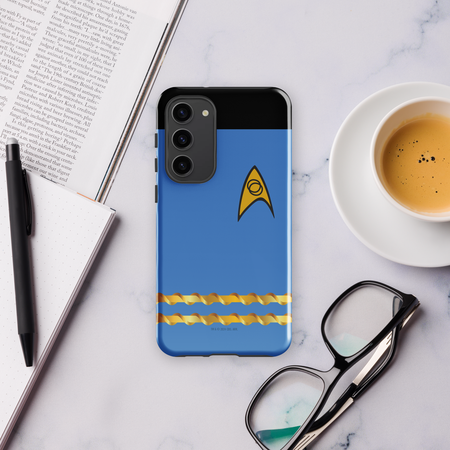 Star Trek: The Original Series Science Uniform Tough Phone Case - Samsung