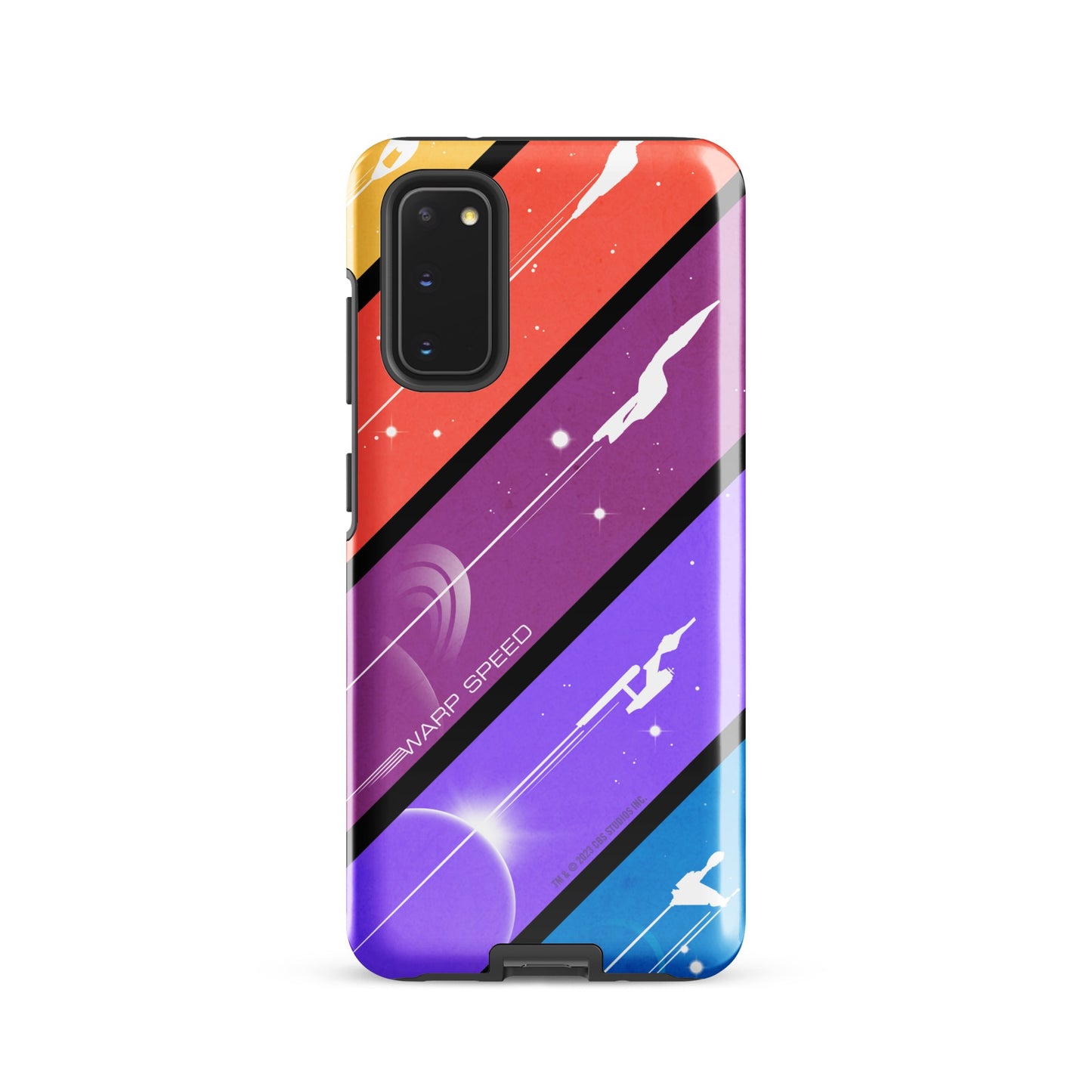 Star Trek Color Block Warp Speed Tough Phone Case - Samsung