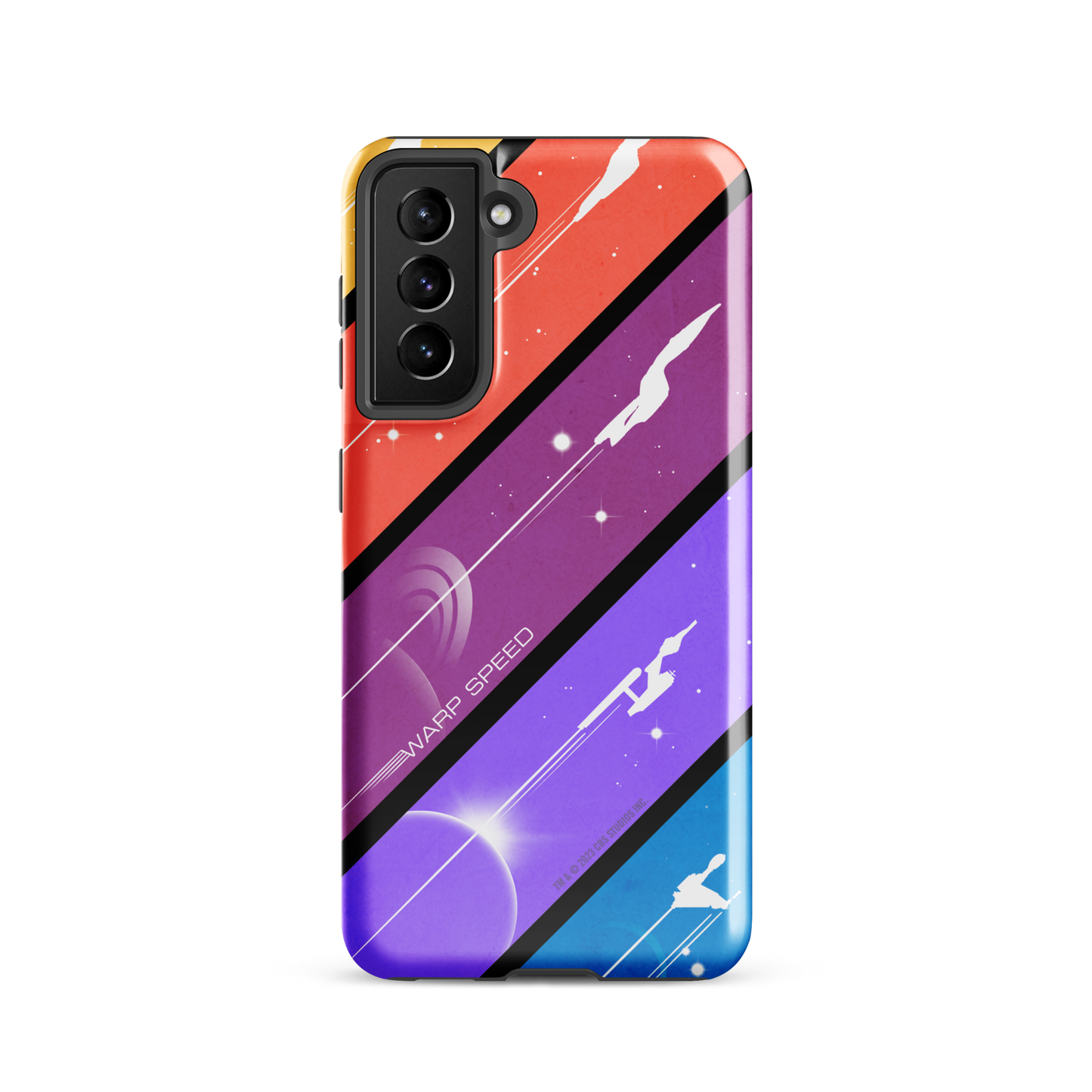 Star Trek Color Block Warp Speed Tough Phone Case - Samsung