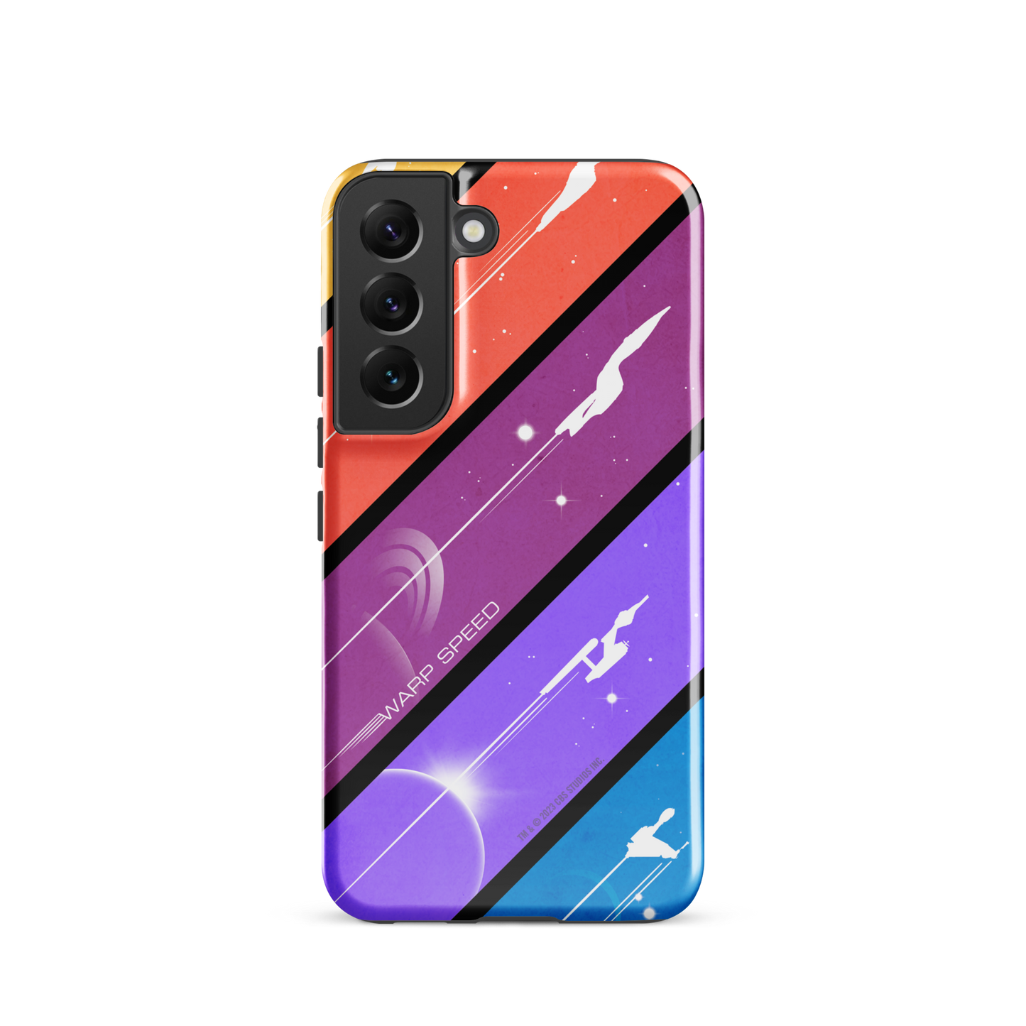 Star Trek Color Block Warp Speed Tough Phone Case - Samsung