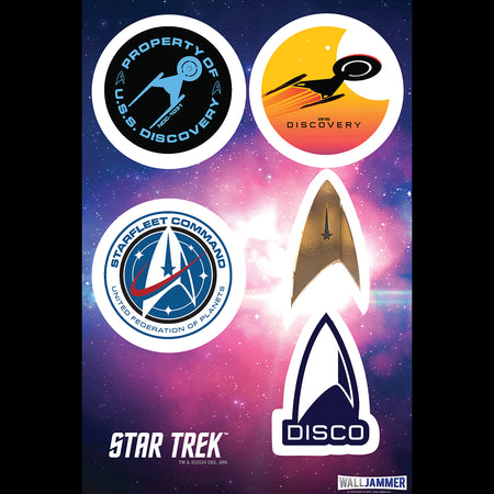 Star Trek: Discovery Wall Sticker Sheet