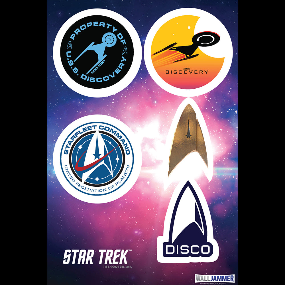 Star Trek: Discovery Wall Sticker Sheet