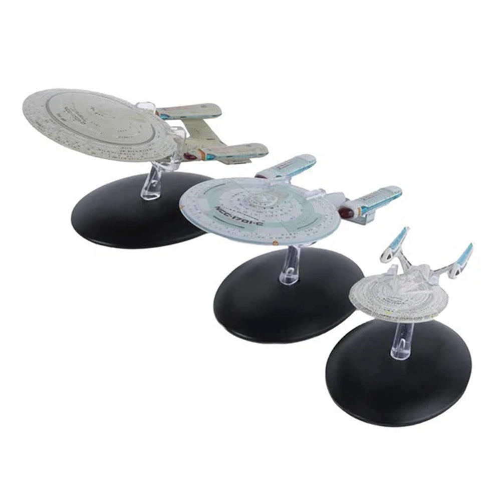 Star Trek: The Original Series U.S.S. Enterprise Set of 3 Starship Replica