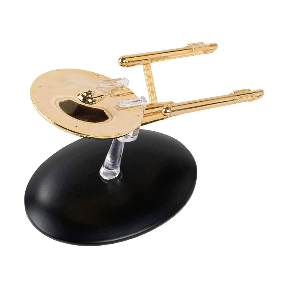 Star Trek: The Original Series Gold Plated Enterprise NCC 1701 Enterprise Ship Replica