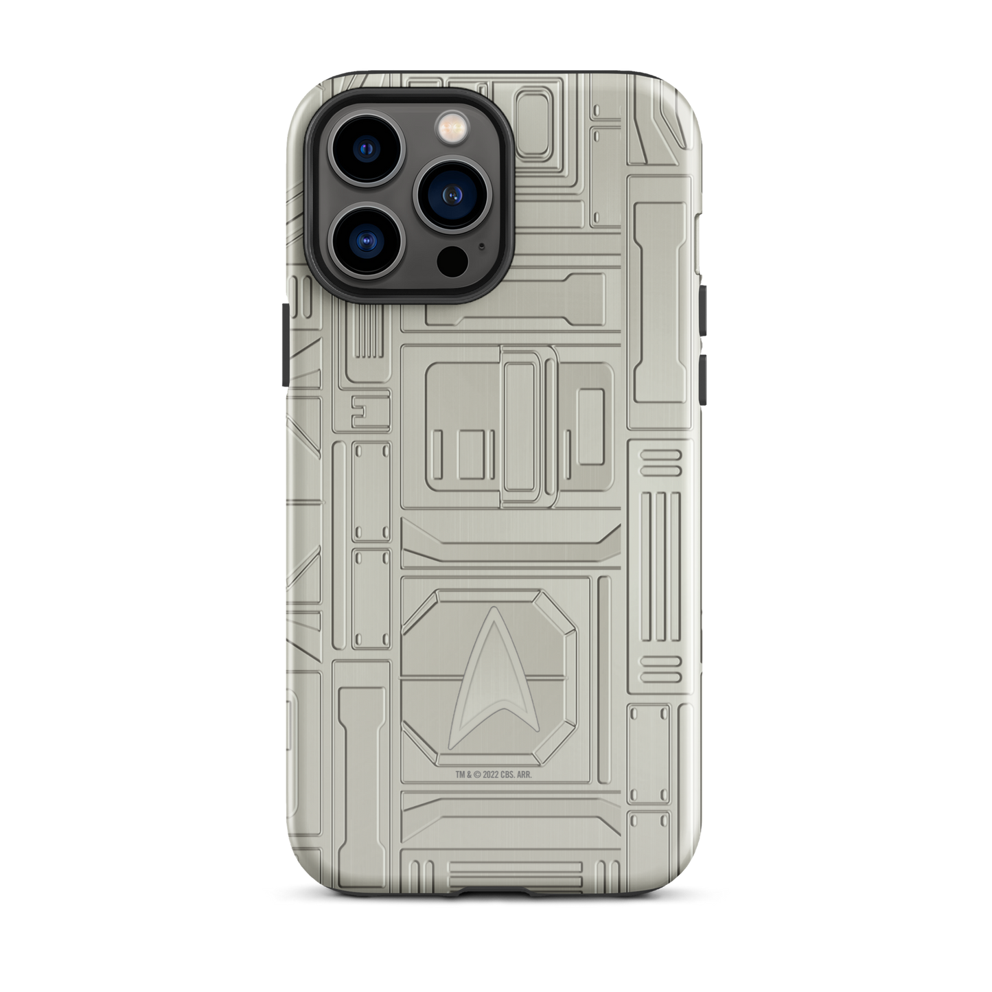 Star Trek: Lower Decks U.S.S Cerritos Tonal Pattern Tough Phone Case - iPhone