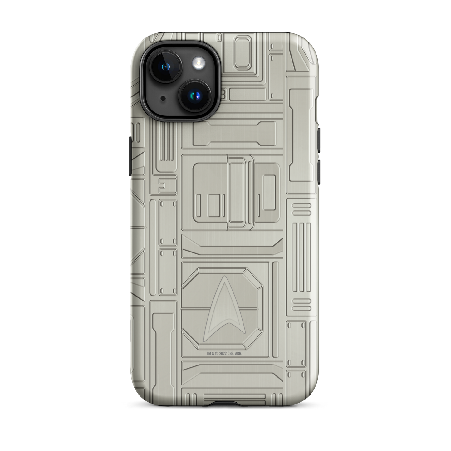 Star Trek: Lower Decks U.S.S Cerritos Tonal Pattern Tough Phone Case - iPhone