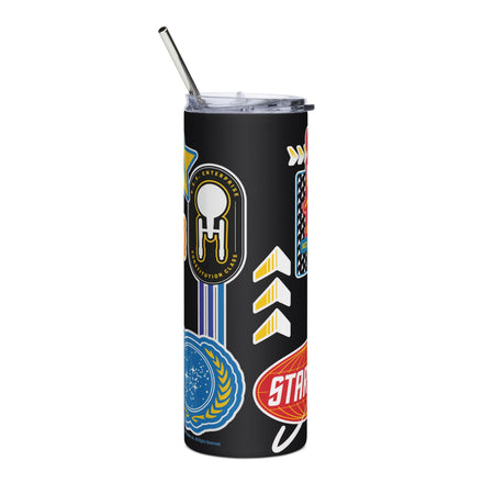 Star Trek: The Original Series Live Long and Prosper Badges Stainless Steel Tumbler