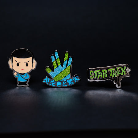 Star Trek: The Original Series Spock Collectors Pin Set