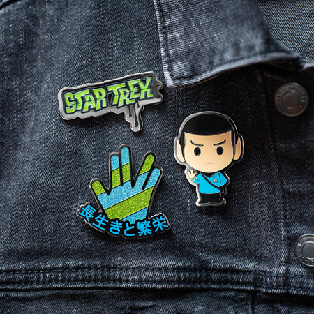 Star Trek: The Original Series Spock Collectors Pin Set