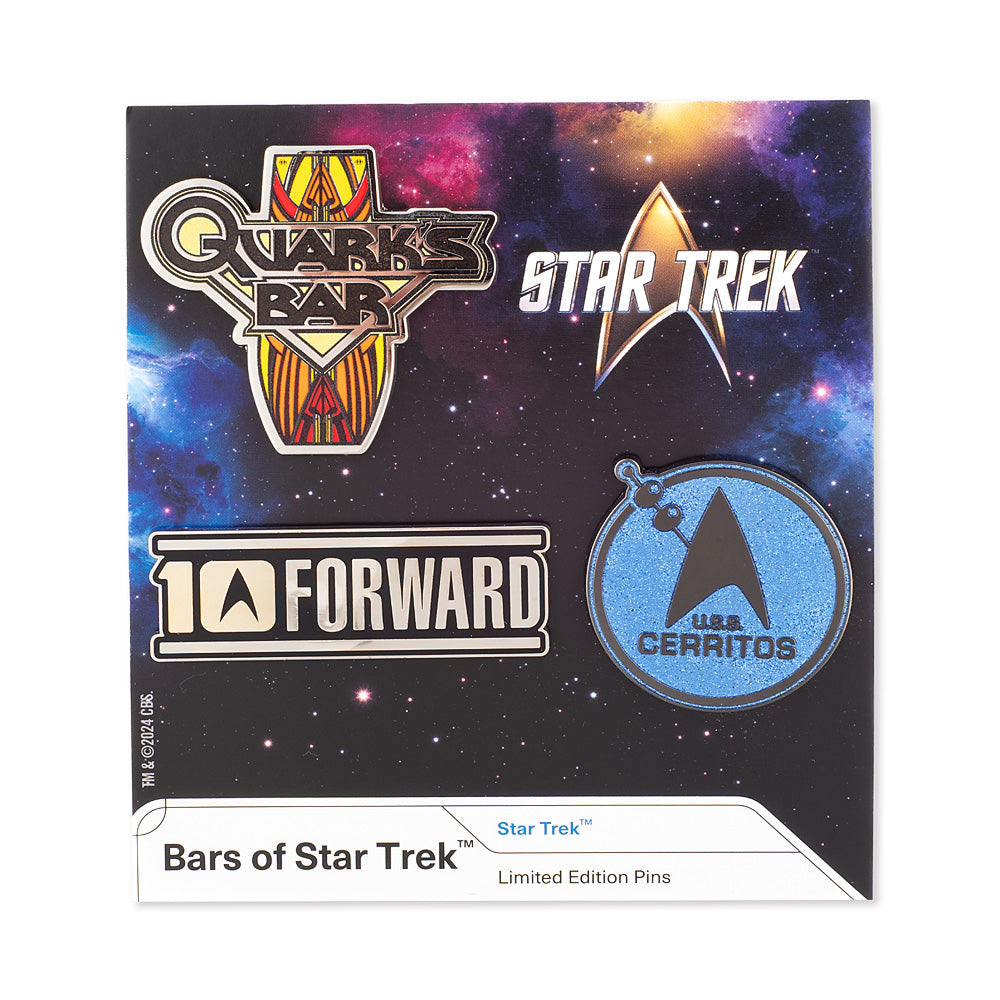 Star Trek The Bars of Star Trek Collectible Pin Set