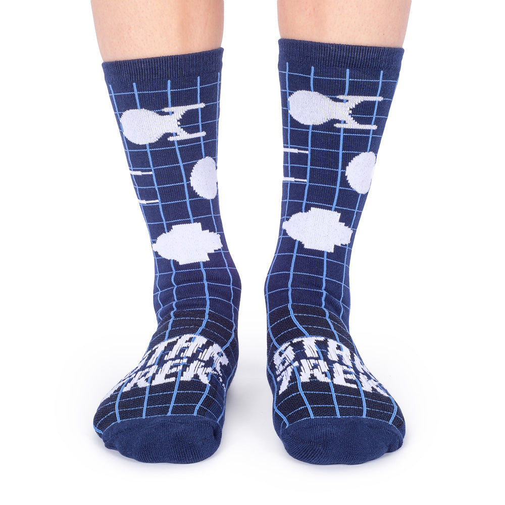 Star Trek: The Original Series Ship Blueprint Socks