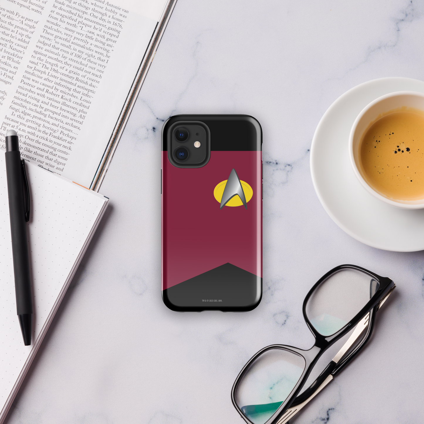 Star Trek: The Next Generation Command Uniform Tough Phone Case - iPhone