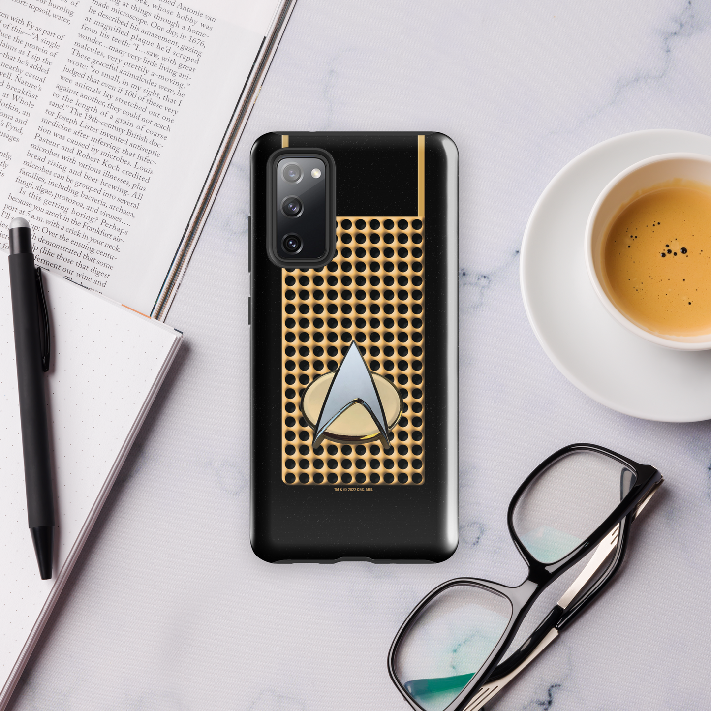 Star Trek: The Original Series Communicator Delta Large Tough Phone Case - Samsung