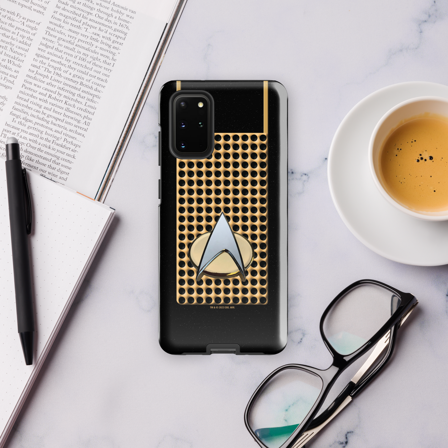 Star Trek: The Original Series Communicator Delta Large Tough Phone Case - Samsung