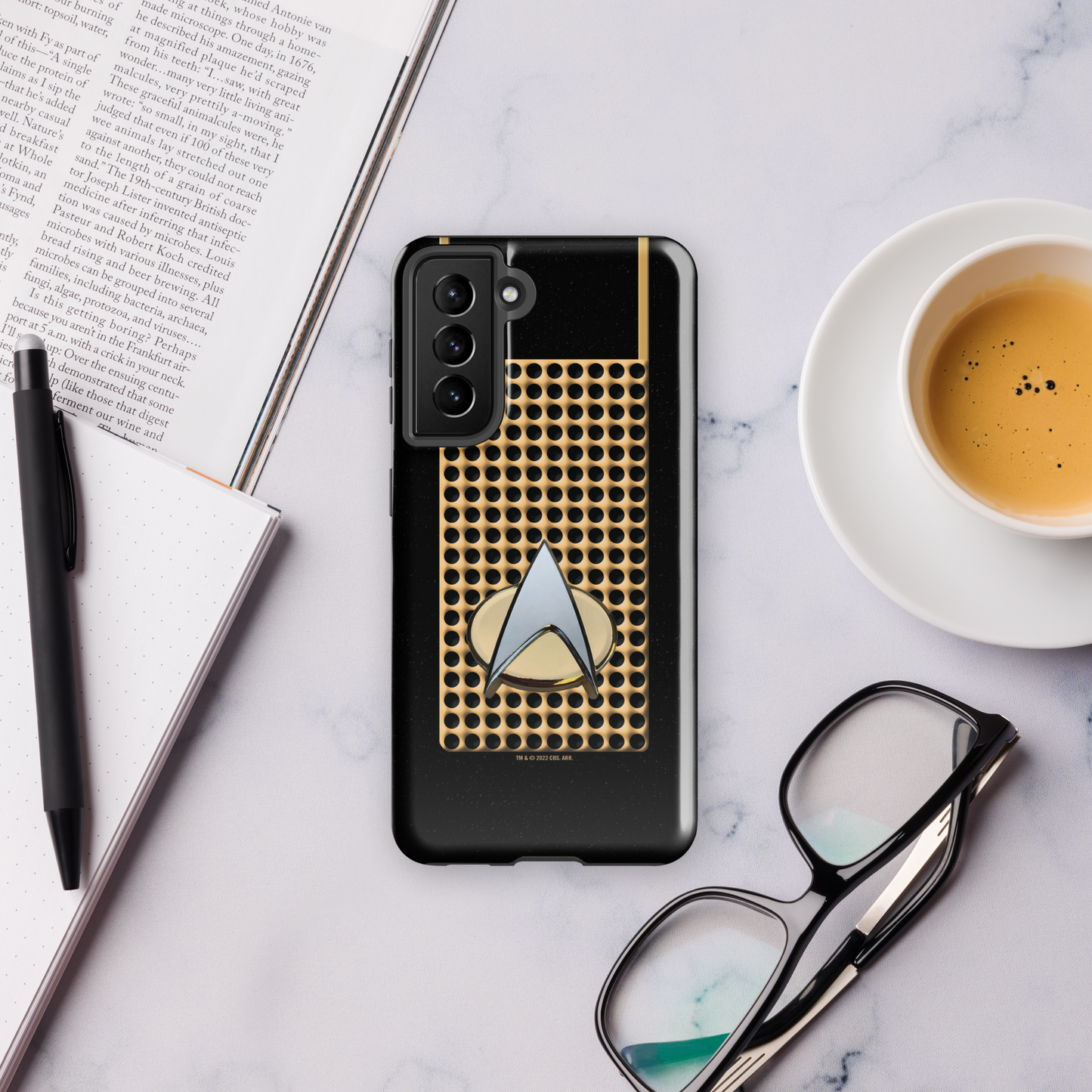 Star Trek: The Original Series Communicator Delta Large Tough Phone Case - Samsung