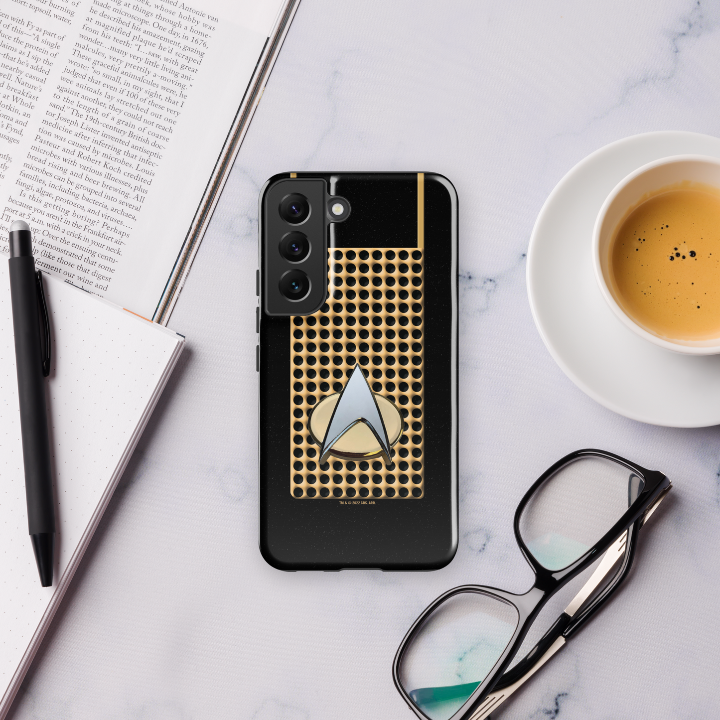 Star Trek: The Original Series Communicator Delta Large Tough Phone Case - Samsung