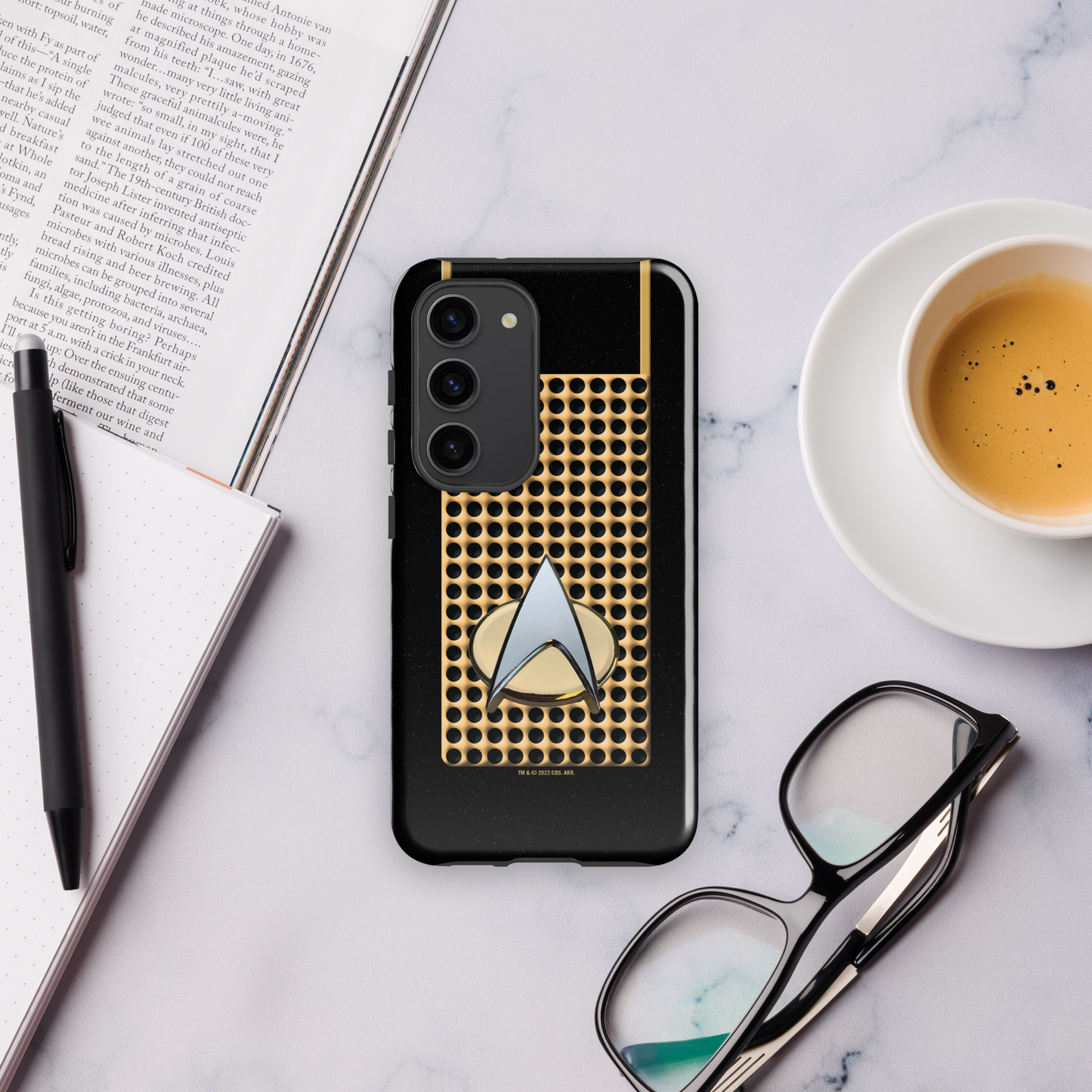 Star Trek: The Original Series Communicator Delta Large Tough Phone Case - Samsung