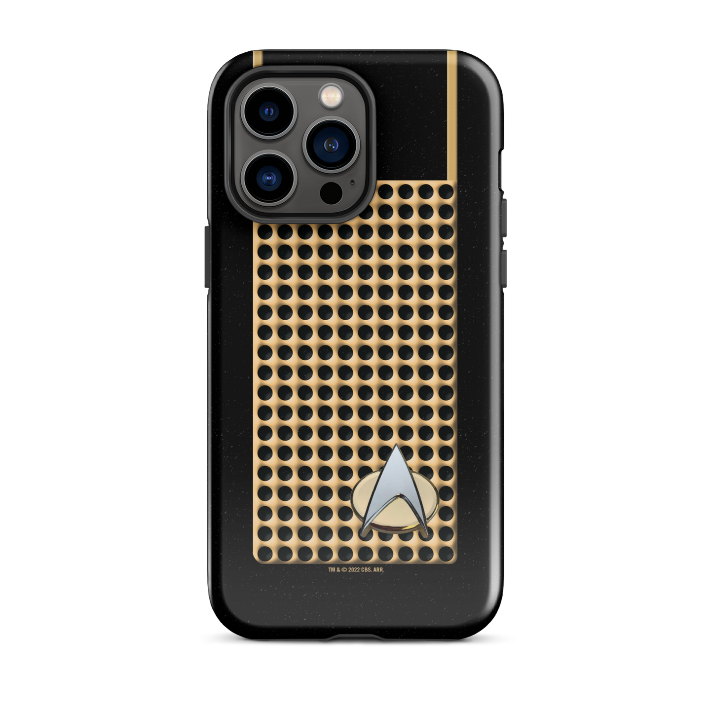 Star Trek: The Original Series Communicator Delta Small Tough Phone Case - iPhone