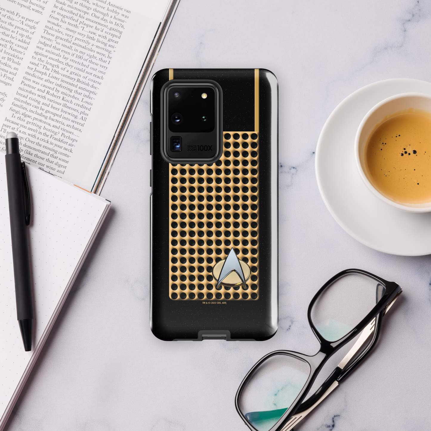 Star Trek: The Original Series Communicator Delta Small Tough Phone Case - Samsung