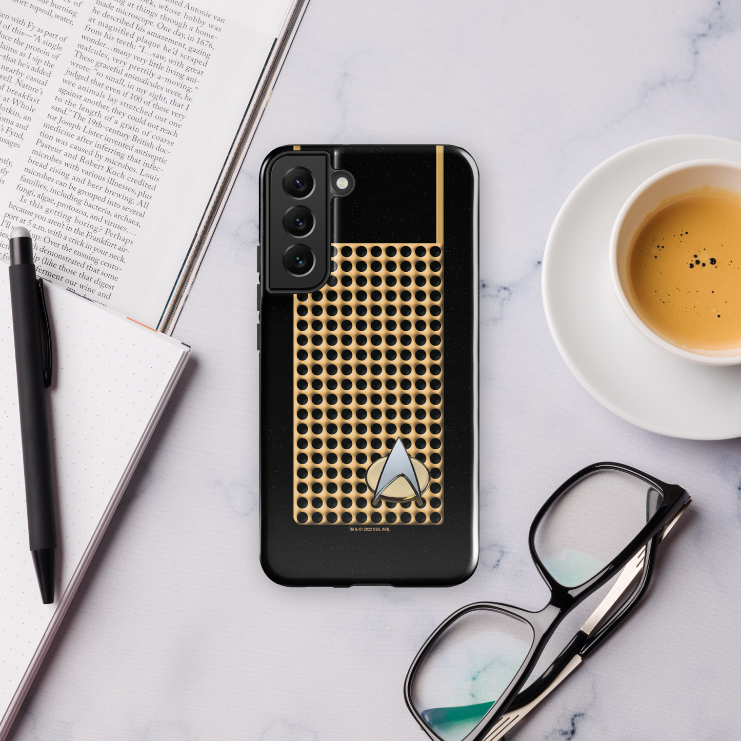 Star Trek: The Original Series Communicator Delta Small Tough Phone Case - Samsung