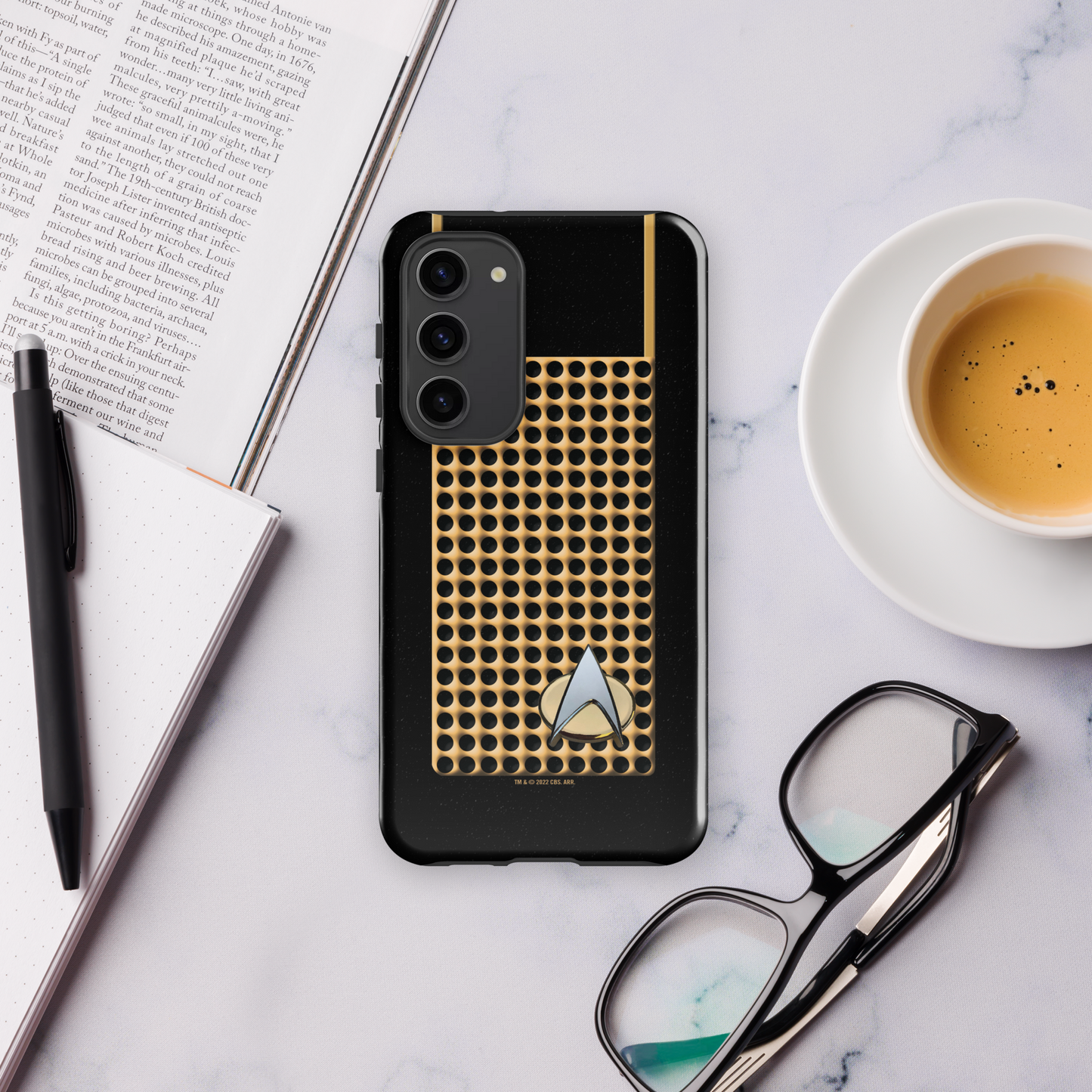 Star Trek: The Original Series Communicator Delta Small Tough Phone Case - Samsung