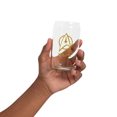 Star Trek: The Original Series Personalized Can Shaped Glass