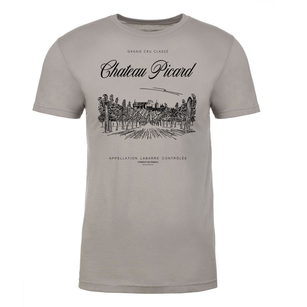 Star Trek: Picard Chateau Picard Vineyard Logo Adult Short Sleeve T-Shirt