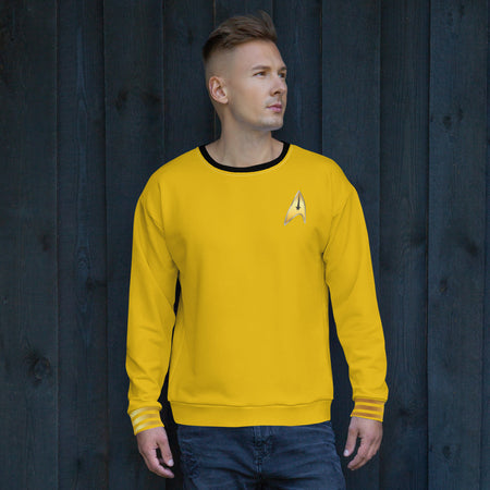 Star Trek: Strange New Worlds Pike Uniform Crewneck