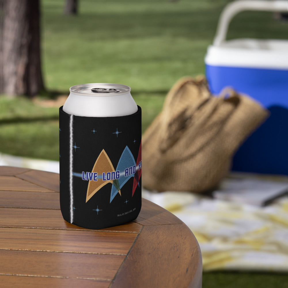 Star Trek: The Original Series Live Long And Prosper Can Koozie