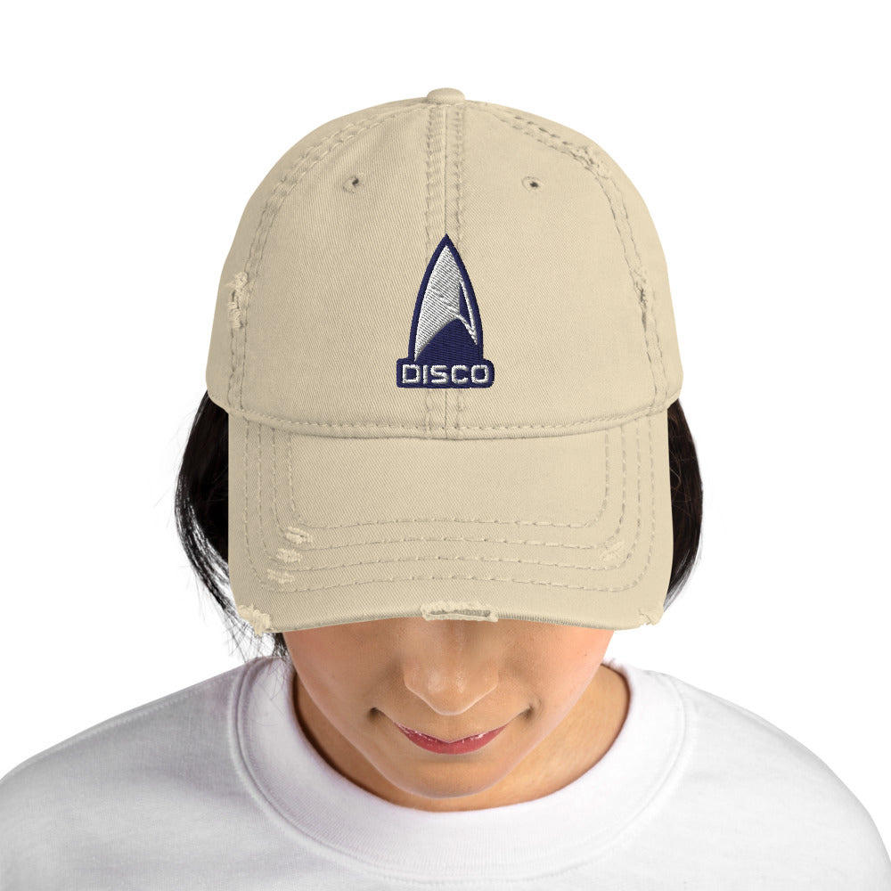 Star Trek: Discovery Disco Embroidered Distressed Dad Hat