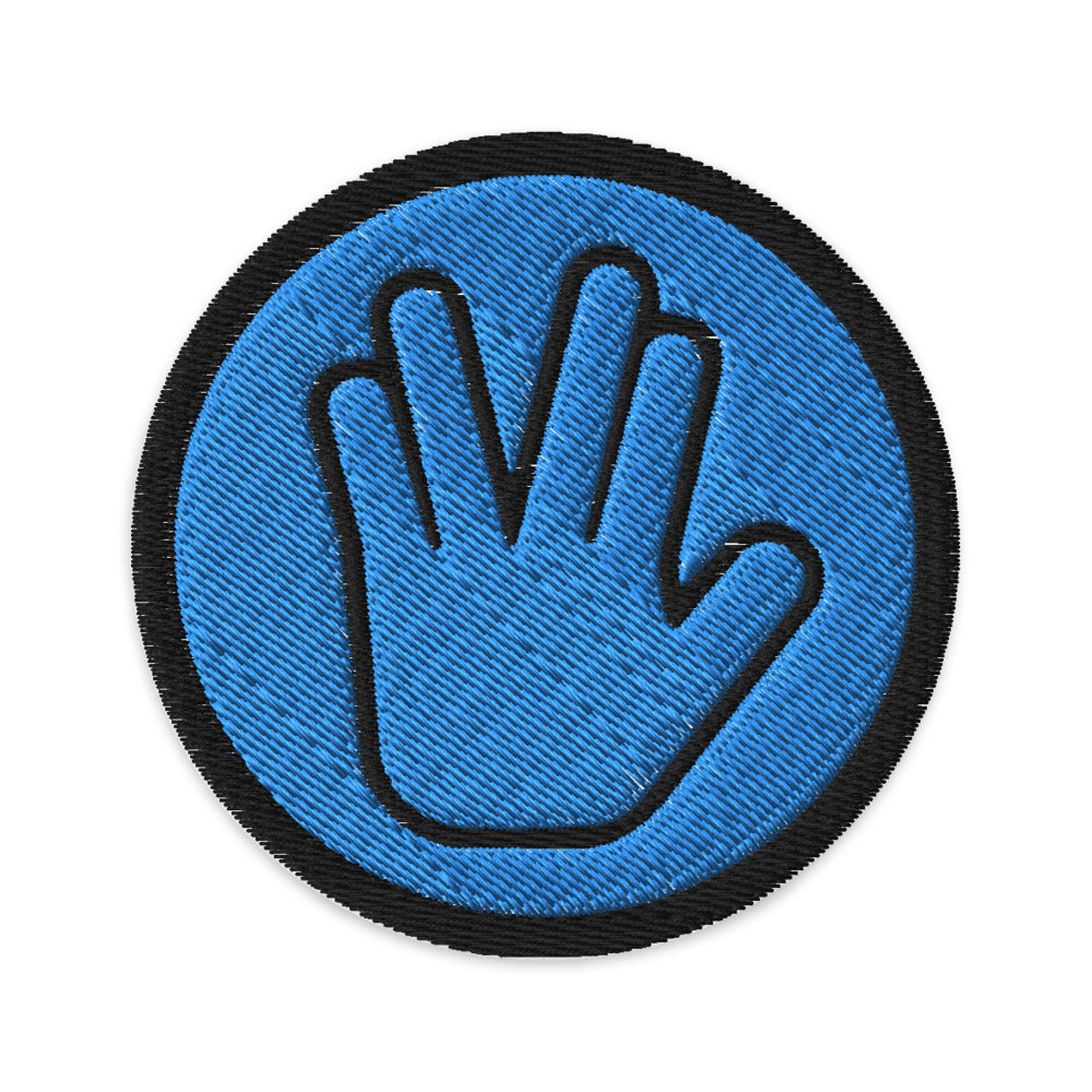 Star Trek: The Original Series Vulcan Salute Embroidered Patch