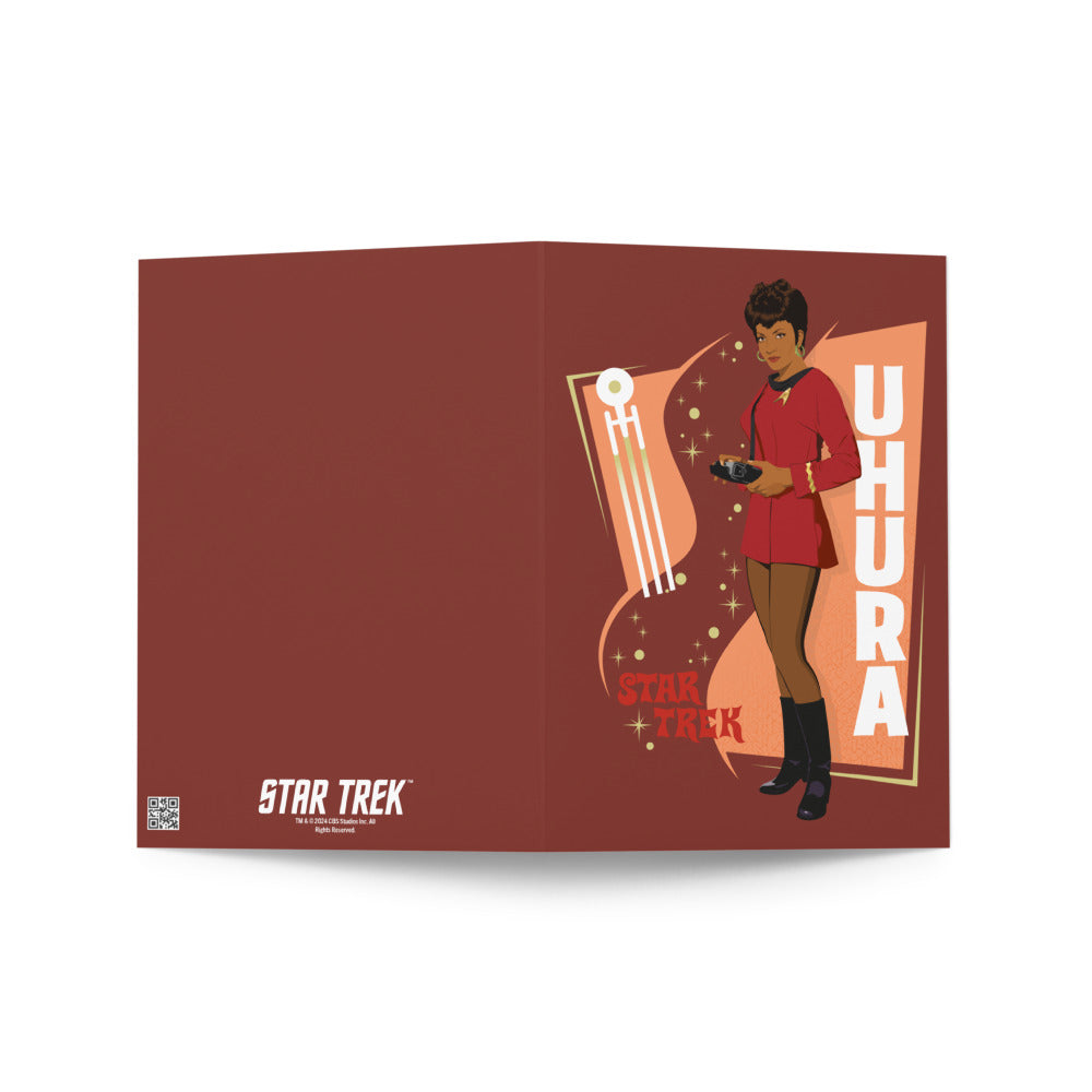 Star Trek: The Original Series Uhura Greeting Card