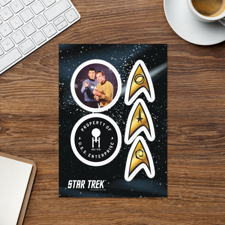 Star Trek: The Original Series Sticker Sheet