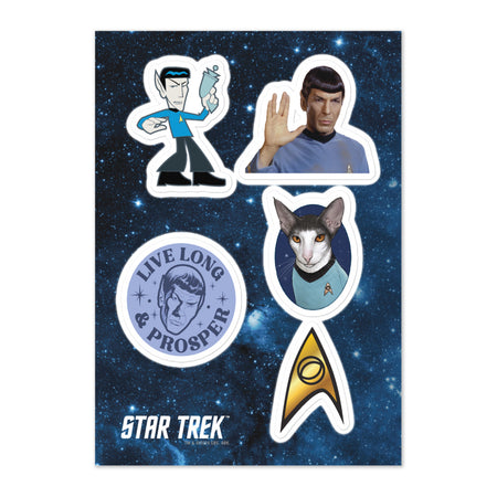 Star Trek: The Original Series Spock Sticker Sheet