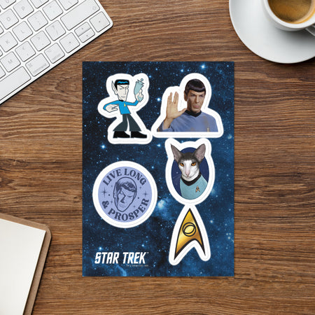 Star Trek: The Original Series Spock Sticker Sheet