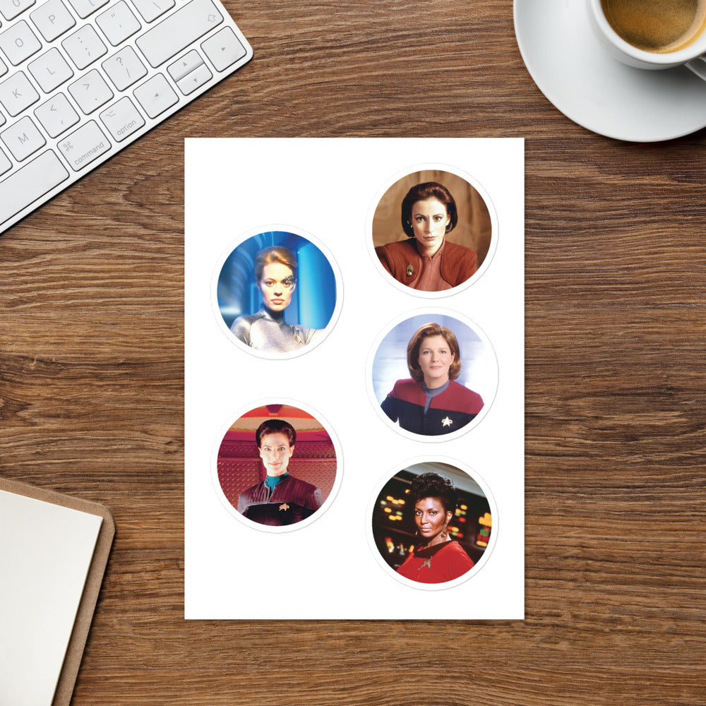 Star Trek Women Of Star Trek Sticker Sheet