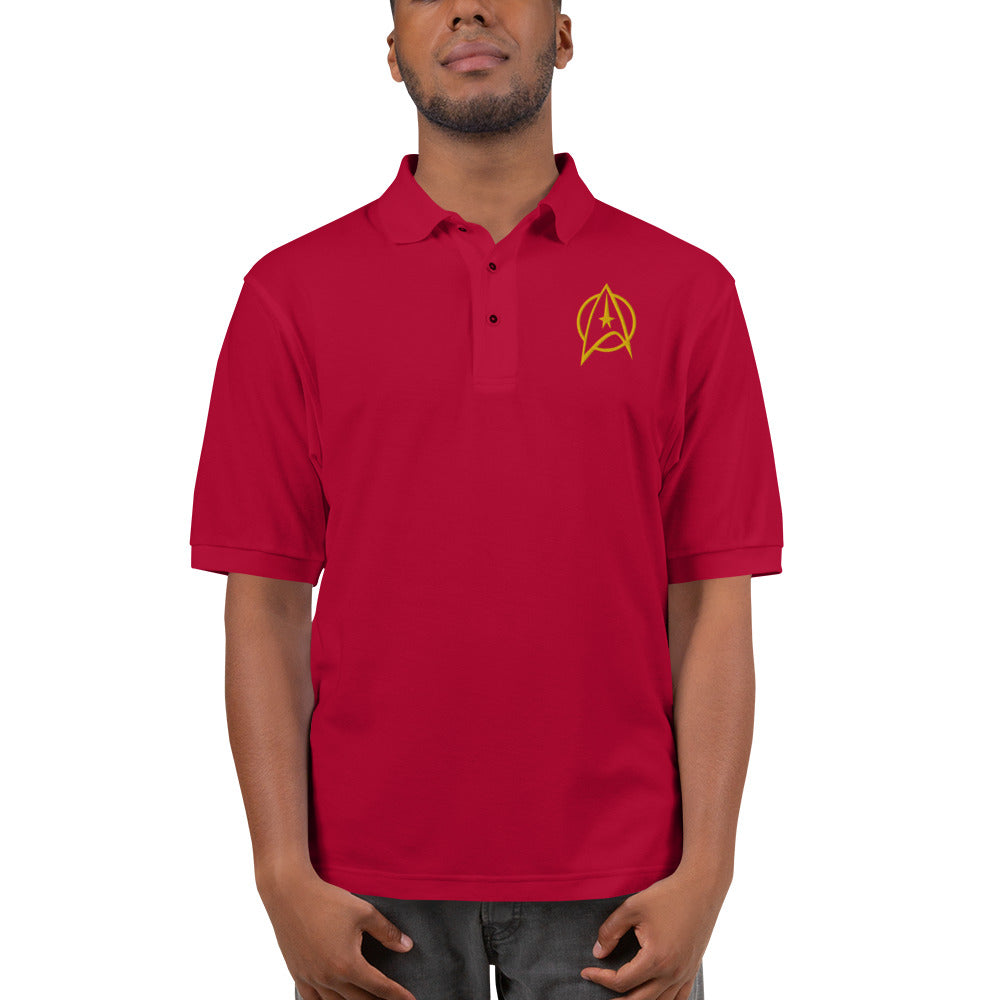 Star Trek: The Original Series Delta Embroidered Polo Shirt