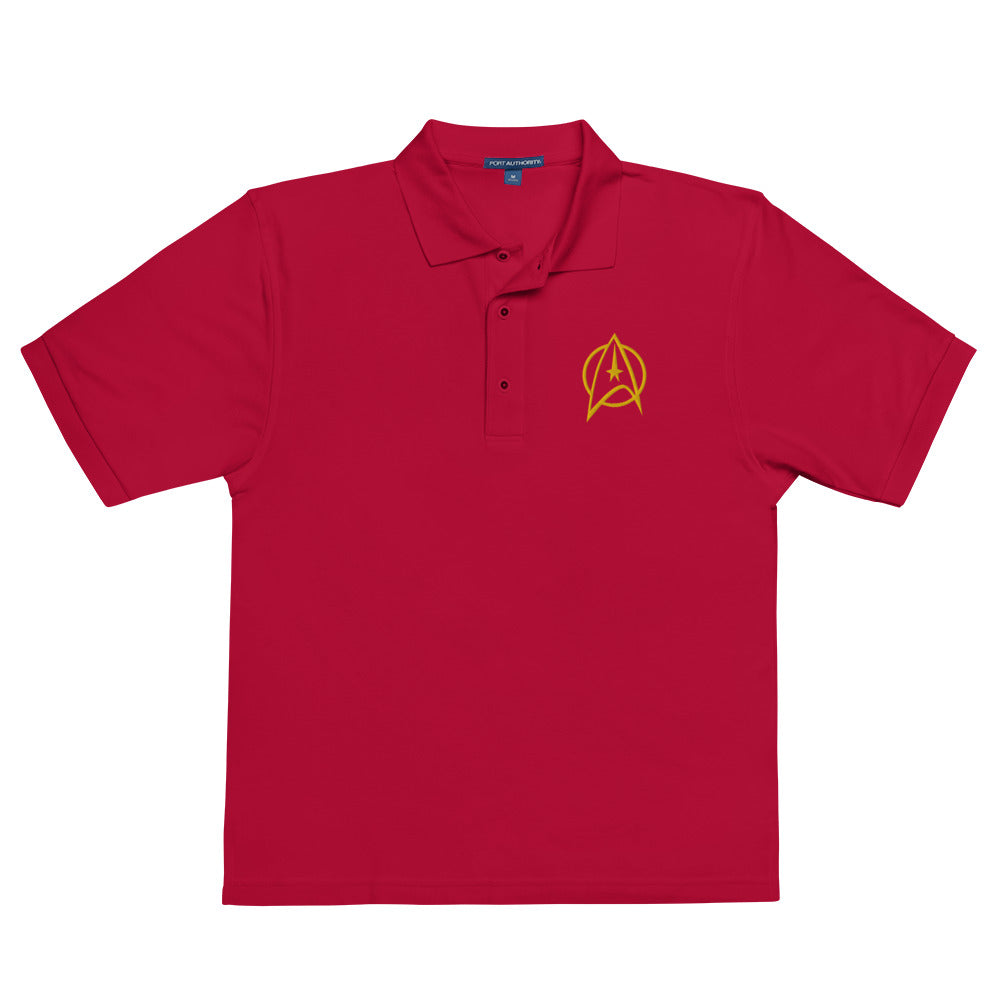 Star Trek: The Original Series Delta Embroidered Polo Shirt