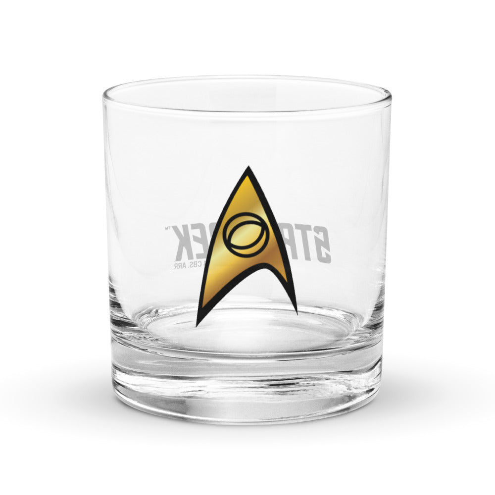 Star Trek: The Original Series Science Delta Rocks Glass