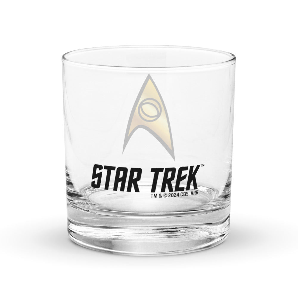 Star Trek: The Original Series Science Delta Rocks Glass