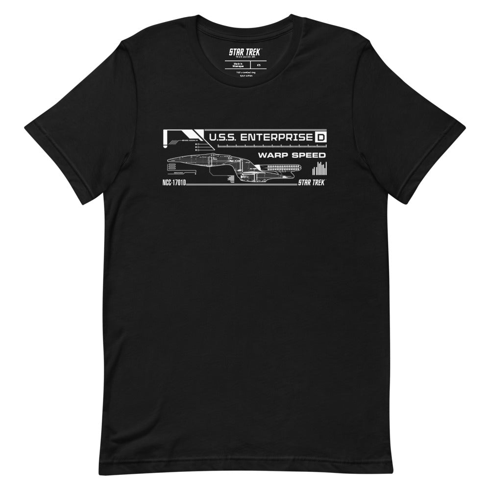 Star Trek: The Next Generation U.S.S Enterprise D Unisex T-Shirt