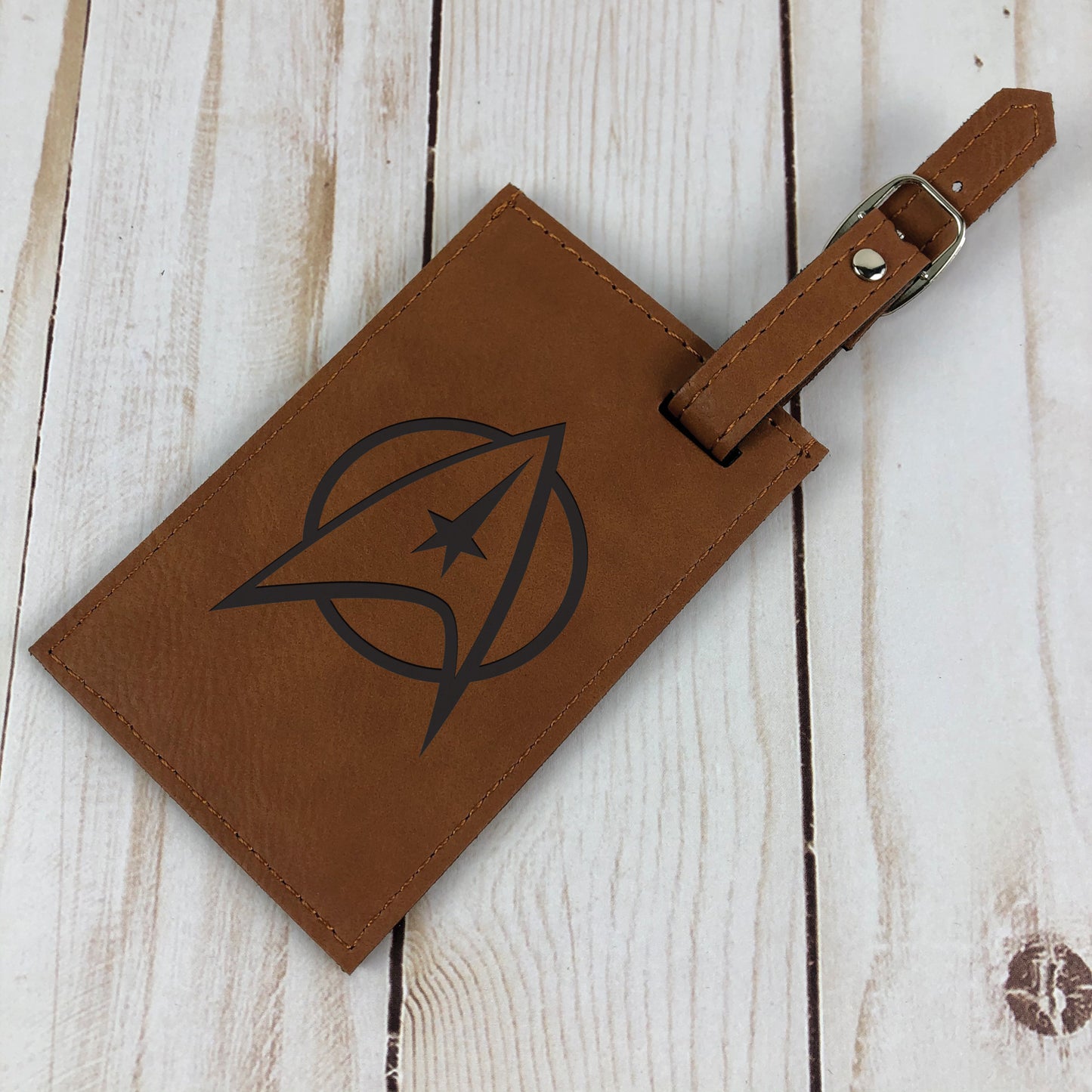 Star Trek: The Original Series Leather Luggage Tag