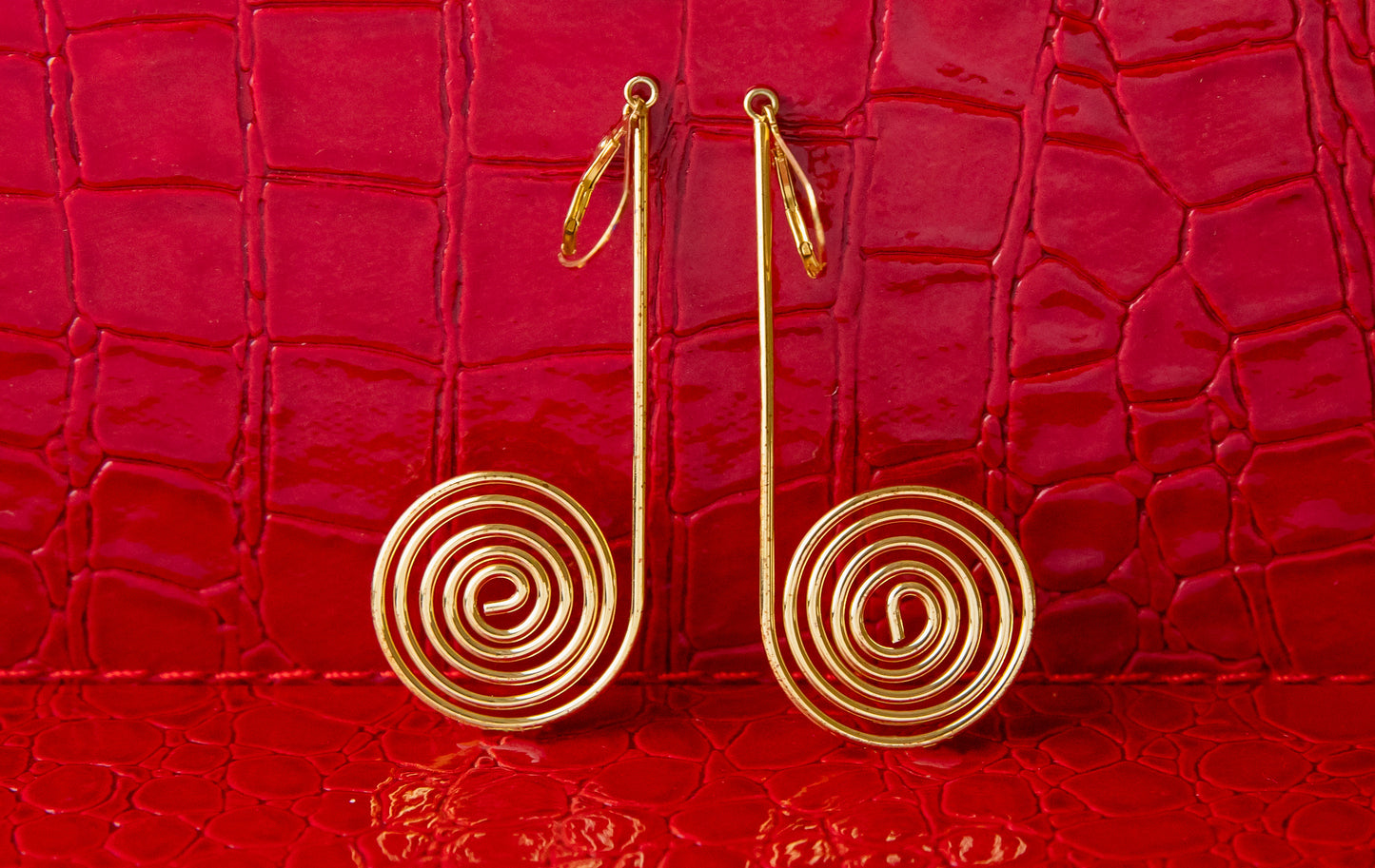 Star Trek X RockLove Uhura Spiral Earrings