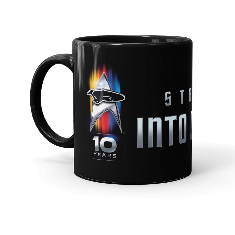 Star Trek XII: Into Darkness 10th Anniversary Black Mug