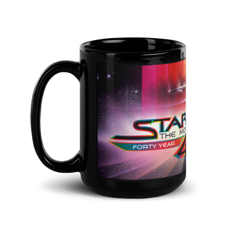 Star Trek: The Motion Picture 40th Anniversary U.S.S. Enterprise Black Mug